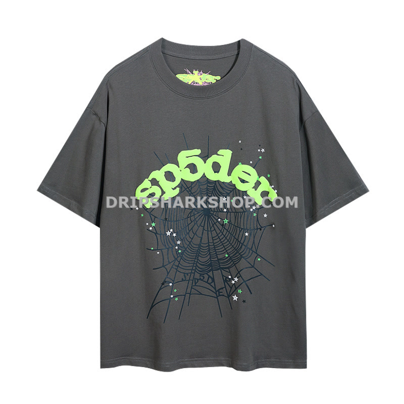 cbc3d2f2 Sp5der T-shirt - Gris