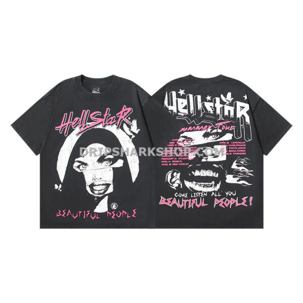 Camiseta Hellstar - Negro