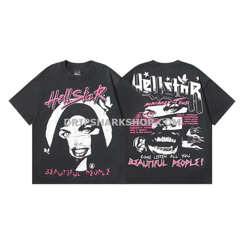 cbd968db Camiseta Hellstar - Negro