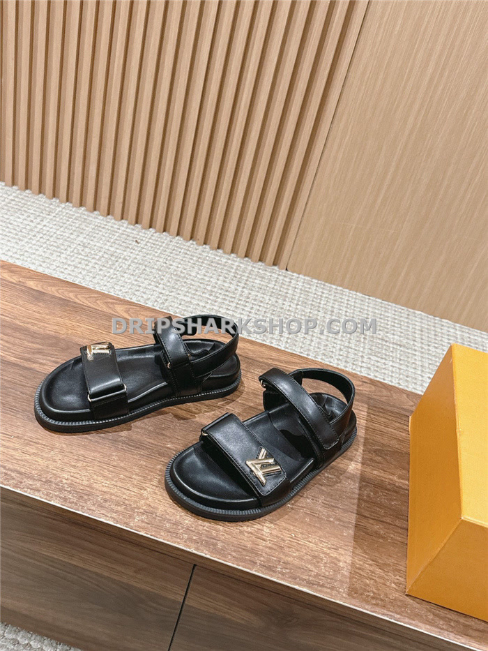 Sandalias Louis Vuitton - Negro