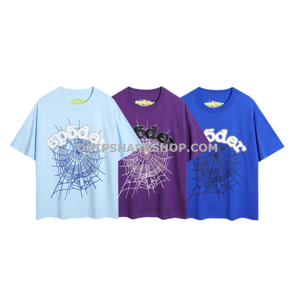 Sp5der T-shirt - Azul