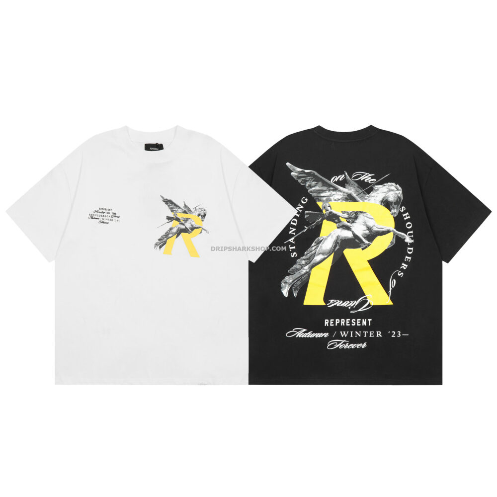 Camiseta REPRESENT - Negro