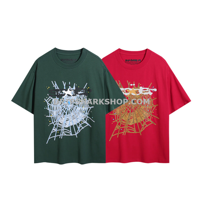 Sp5der T-shirt - Rojo