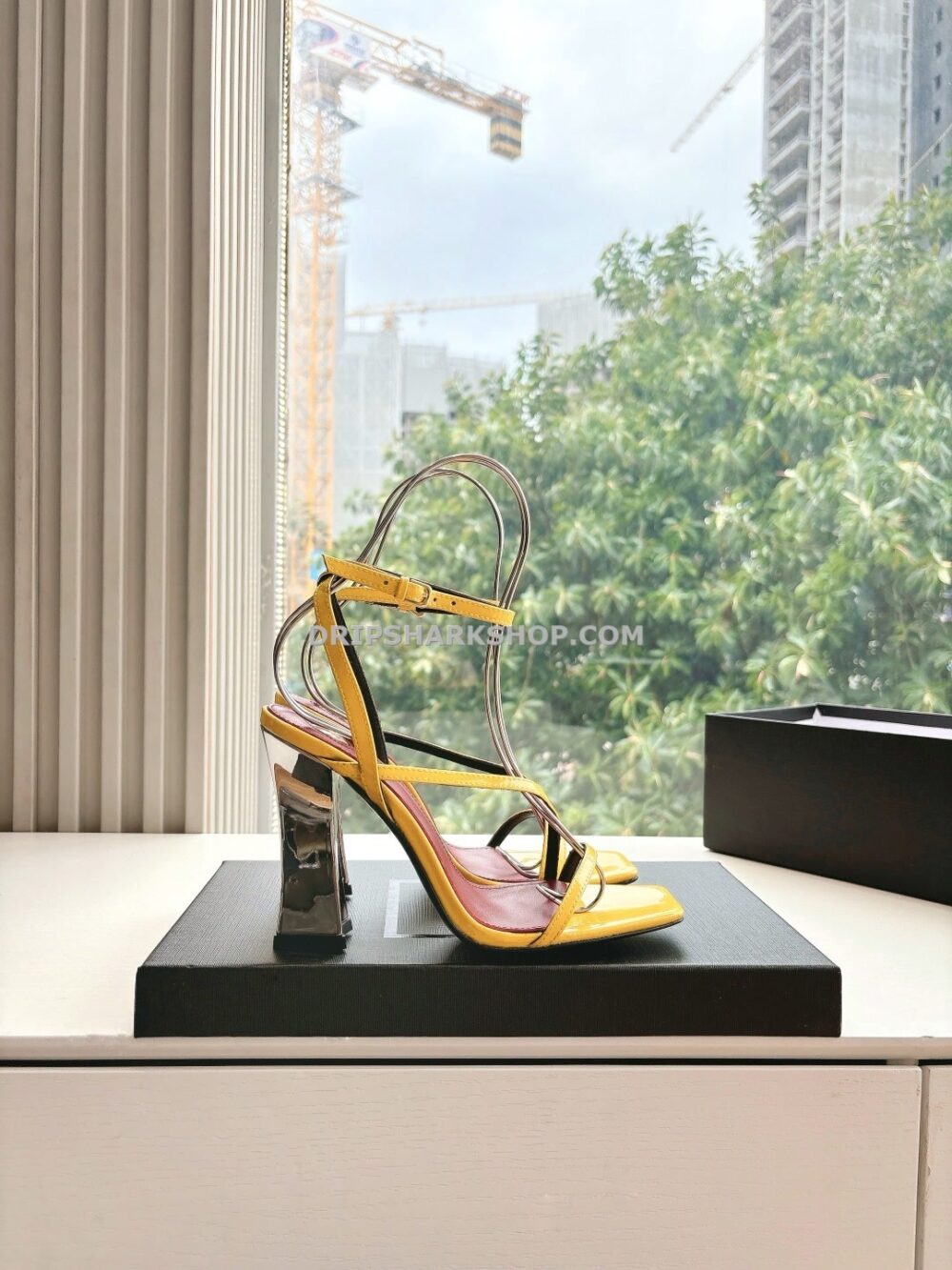 Tacones de mujer YSL - Amarillo