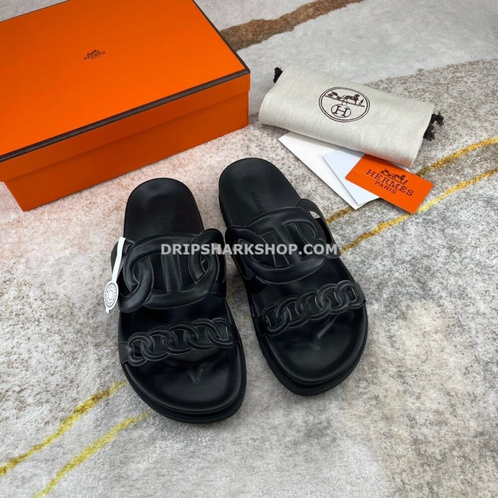 Sandalias Hermes - Negro