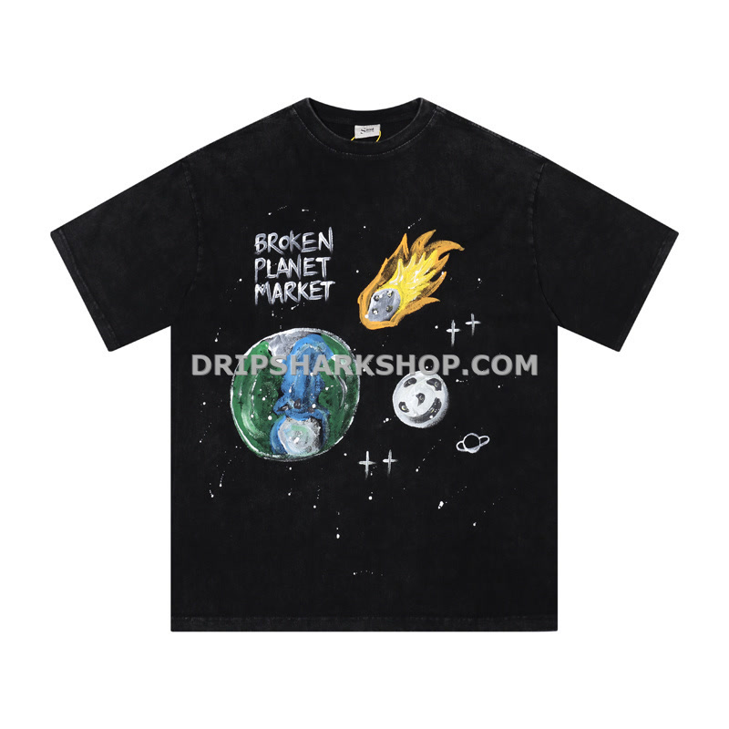 Camiseta BROKEN PLANET - Negro