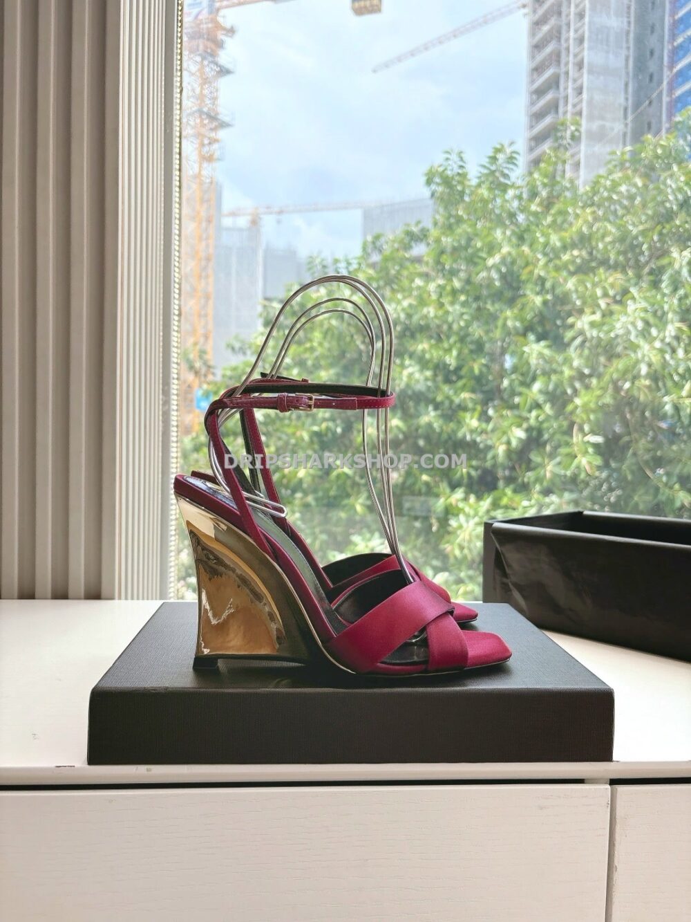 d13a9860 Tacones de mujer YSL - Rojo