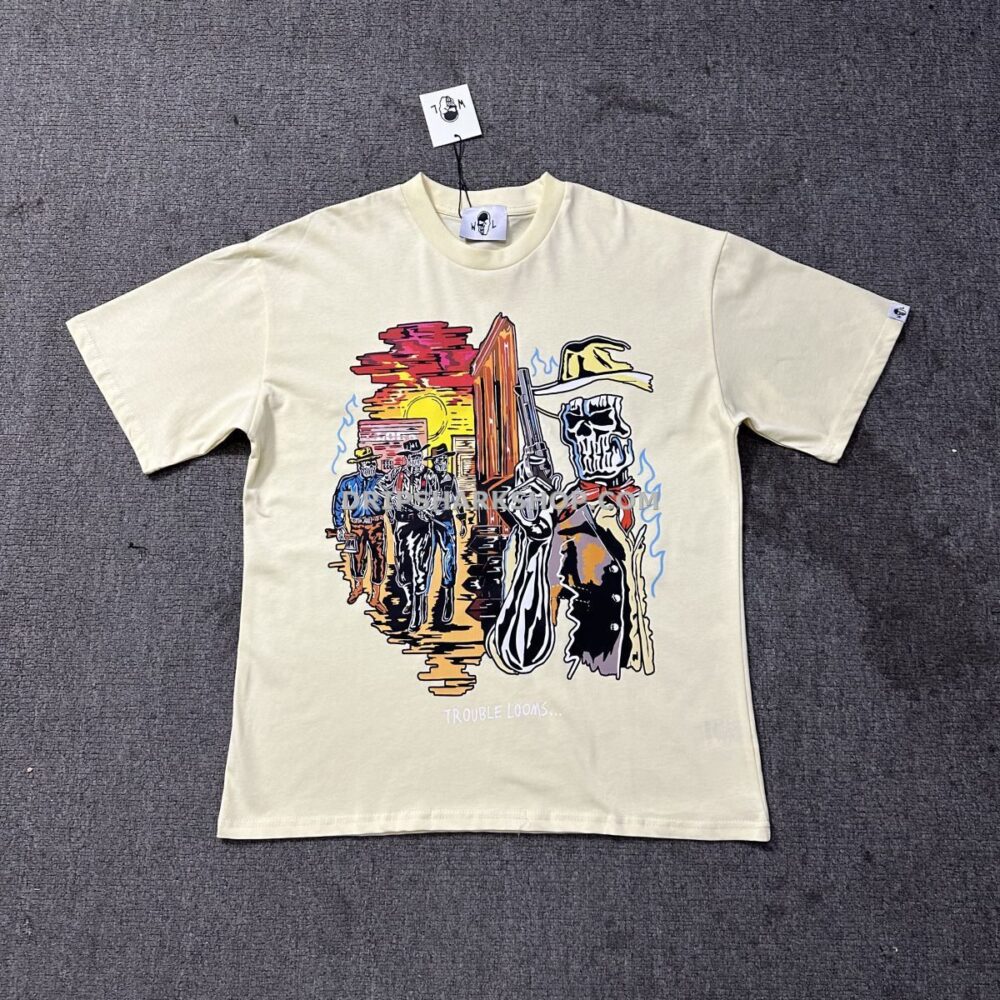 Camiseta WARREN LOTAS - Amarillo