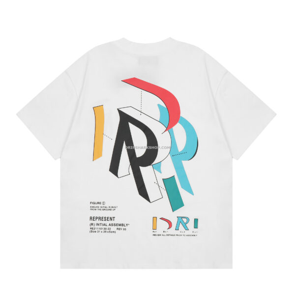 Camiseta REPRESENT - Blanco