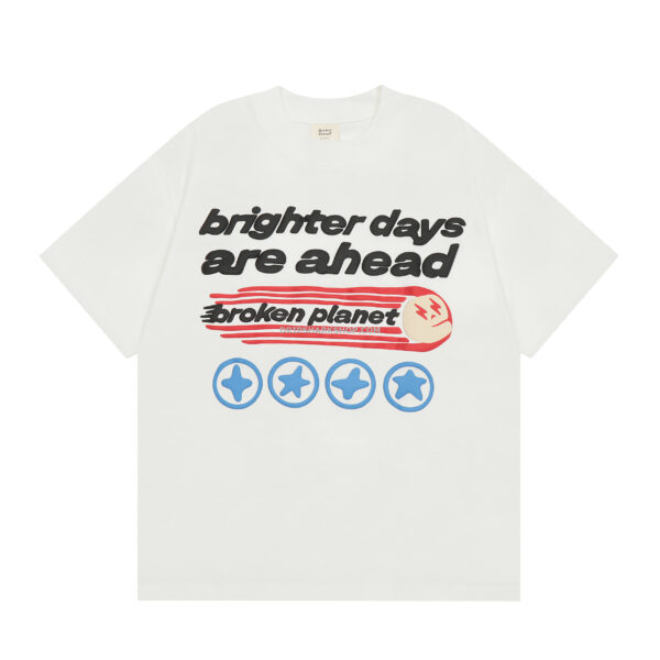 Camiseta BROKEN PLANET - Blanco