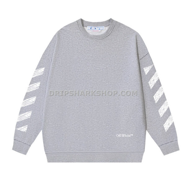 d4cdf744 OFF WHITE Hoodie - Gris