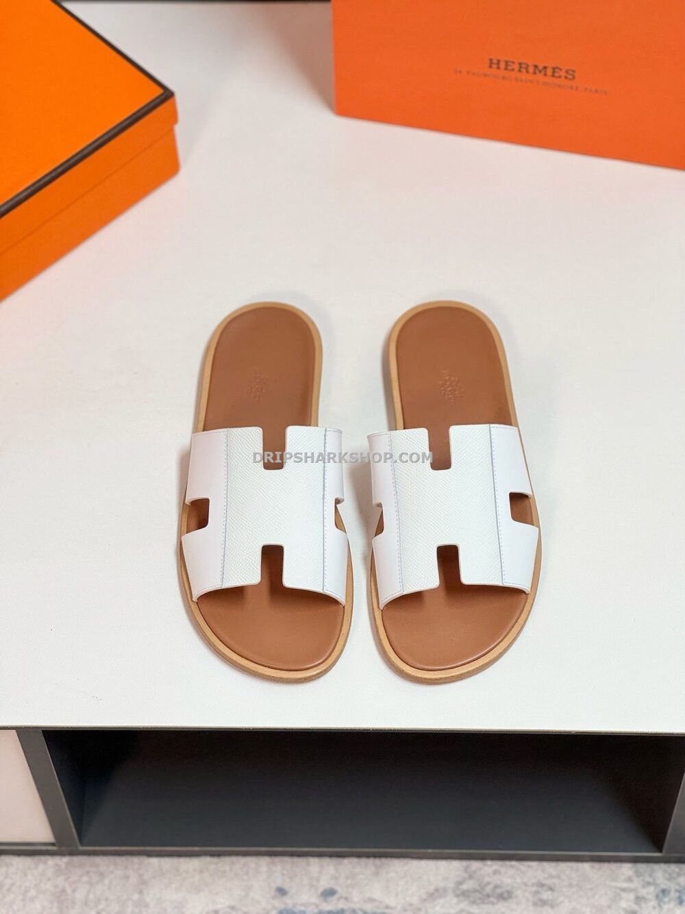Sandalias Hermes - Blanco