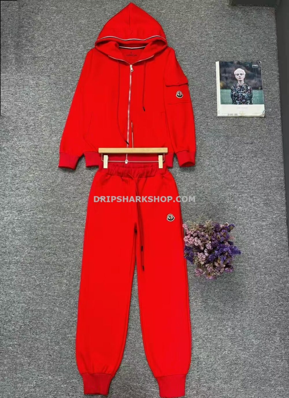 Chandal Moncler - Rojo