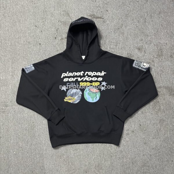 BROKEN PLANET Hoodie - Negro