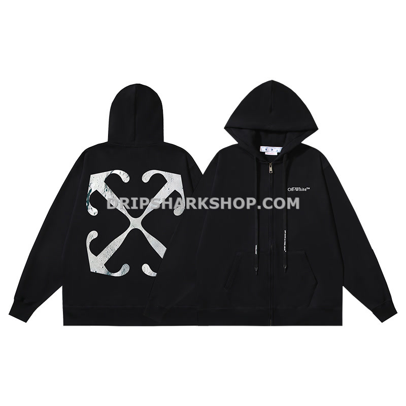 OFF WHITE Hoodie - Negro
