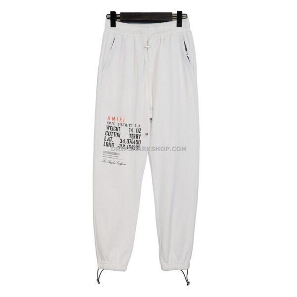 AMIRI PANTS - Blanco
