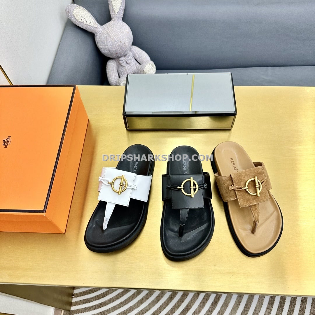 Sandalias Hermes - Blanco