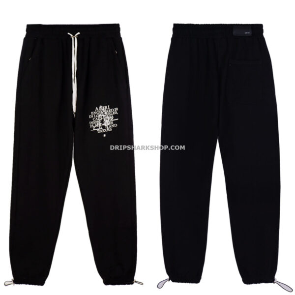 AMIRI PANTS - Negro