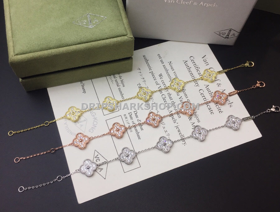 dc6406b3-2 Bracelet Van Cleef & Arpels - Plateado