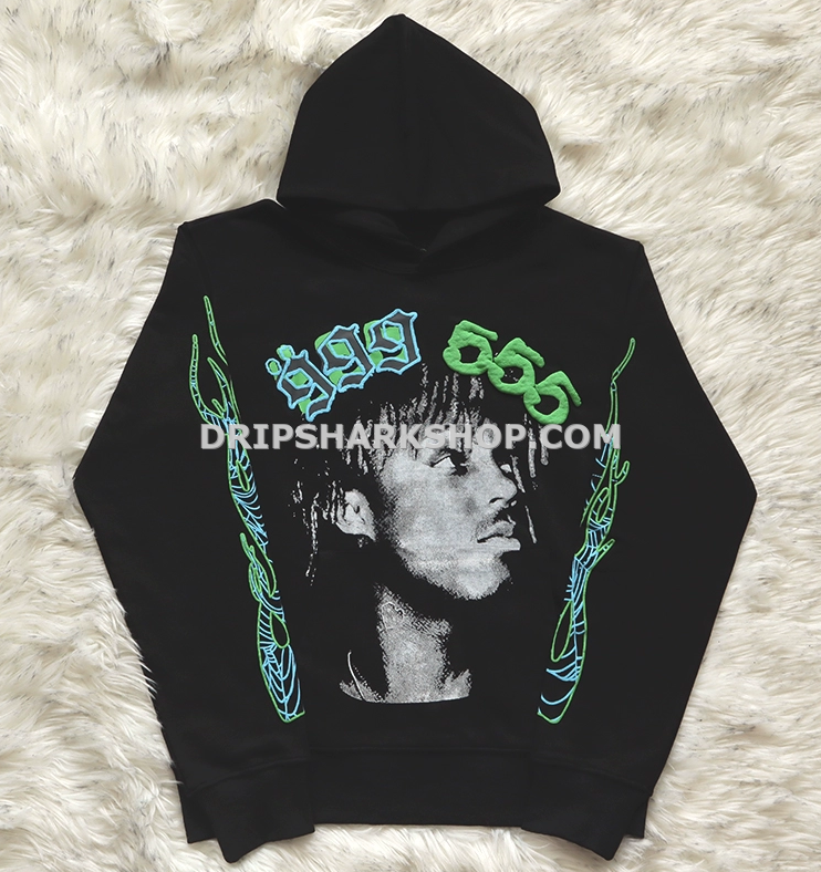 SP5DER Hoodie - Negro