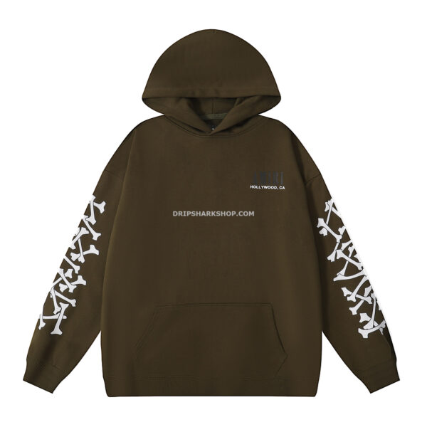 AMIRI HOODIE - Marrón