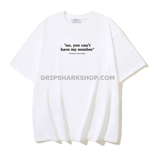 dec1702e OFF WHITE T-shirt - Blanco