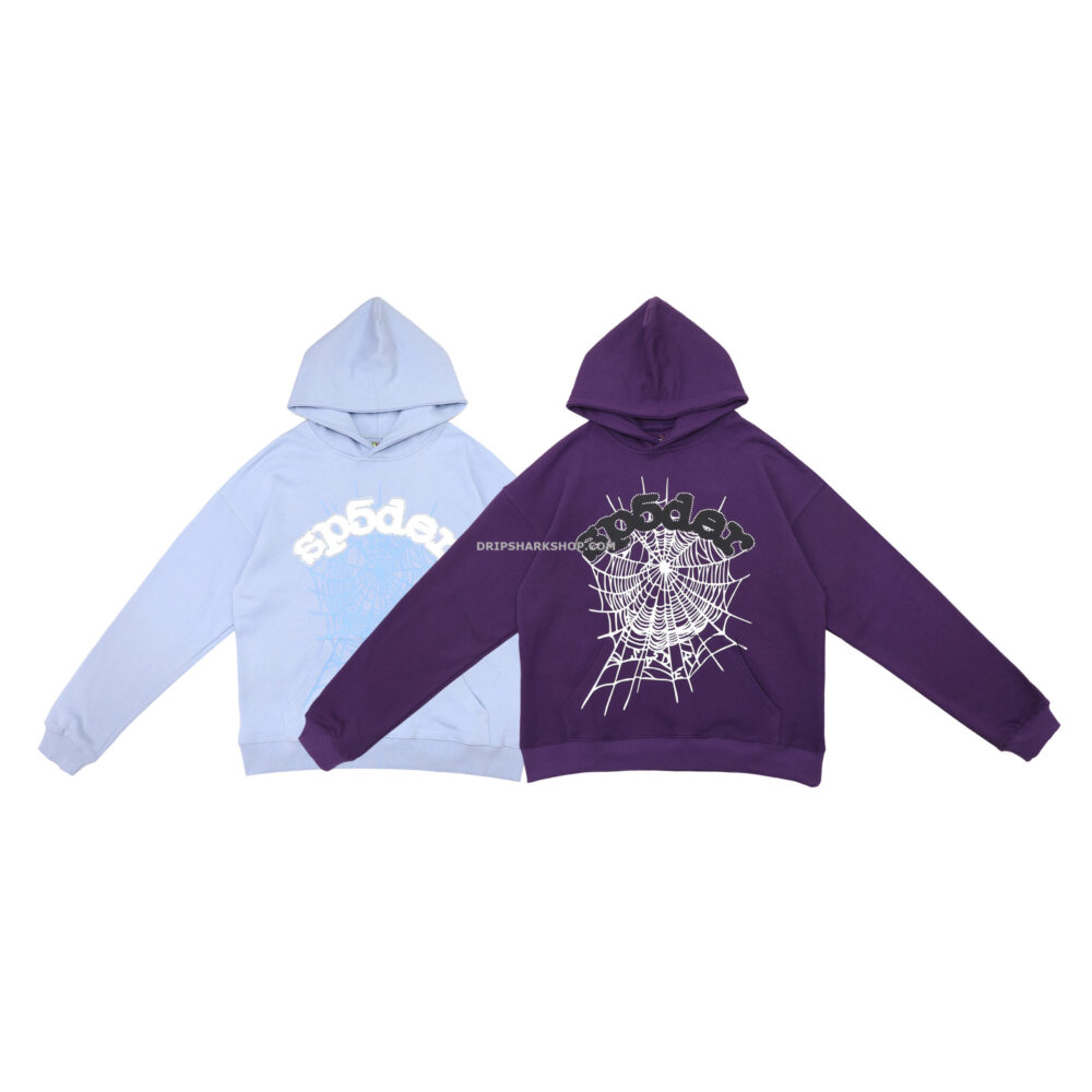 SP5DER Hoodie - Azul
