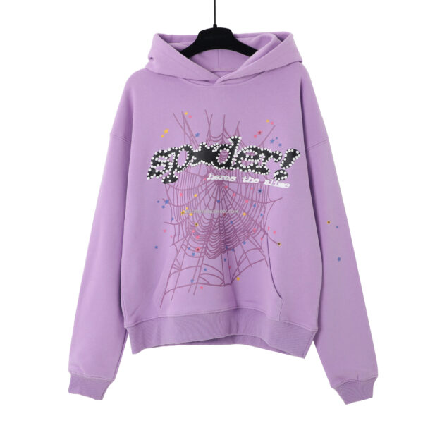 SP5DER Hoodie - Morado