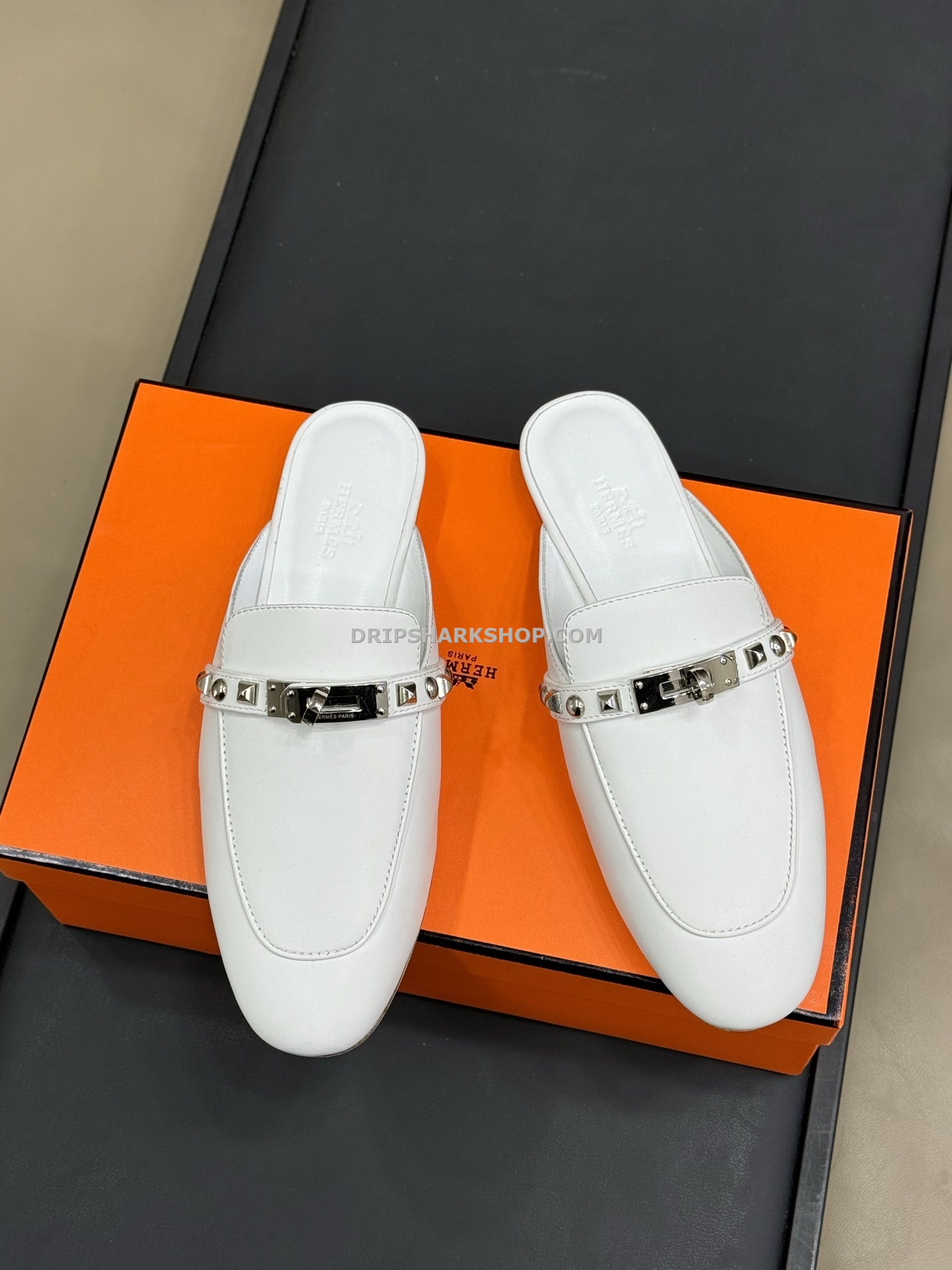 Sandalias Hermes - Blanco - Imagen 2