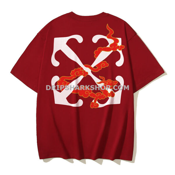 OFF WHITE T-shirt - Rojo