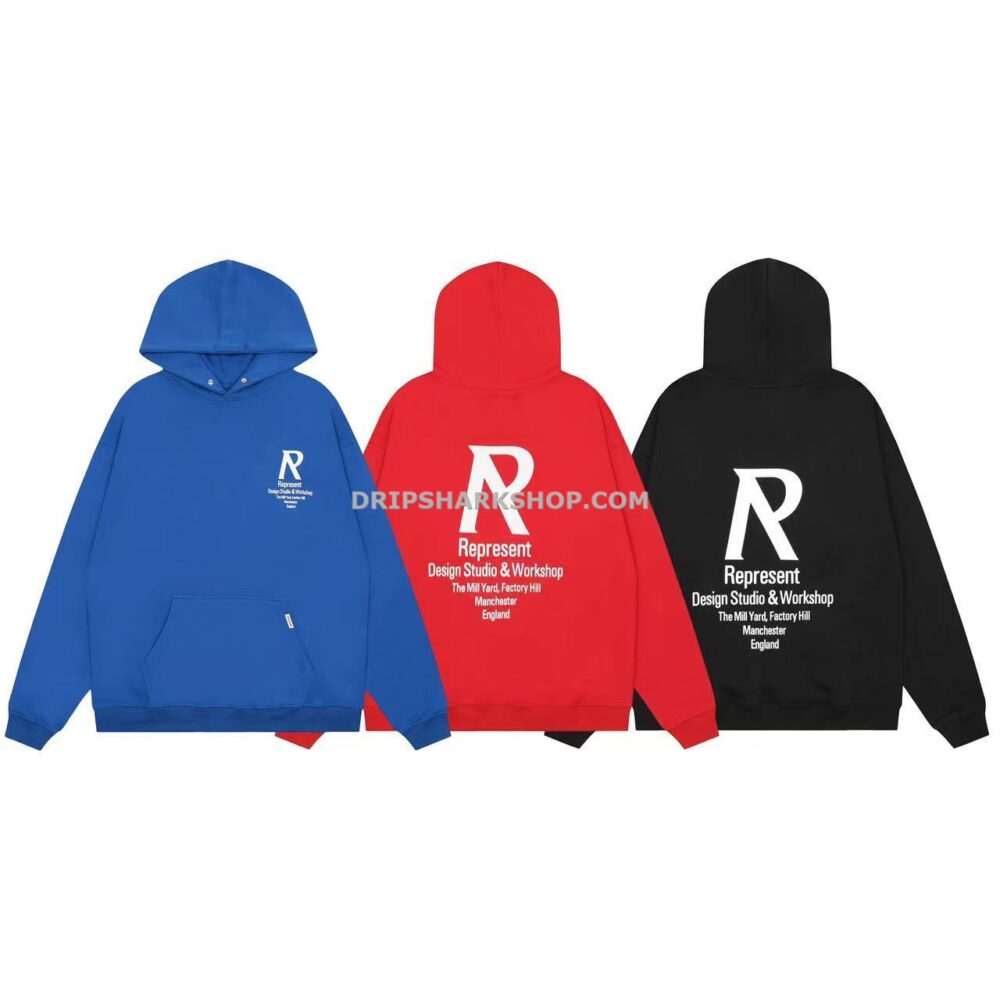 REPRESENT Hoodie - Azul