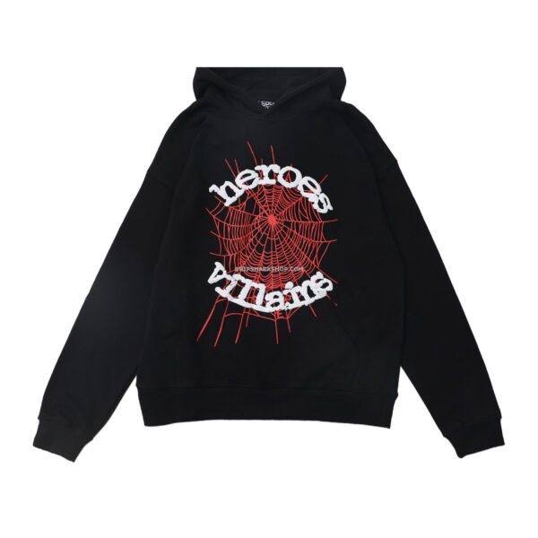 SP5DER Hoodie - Negro