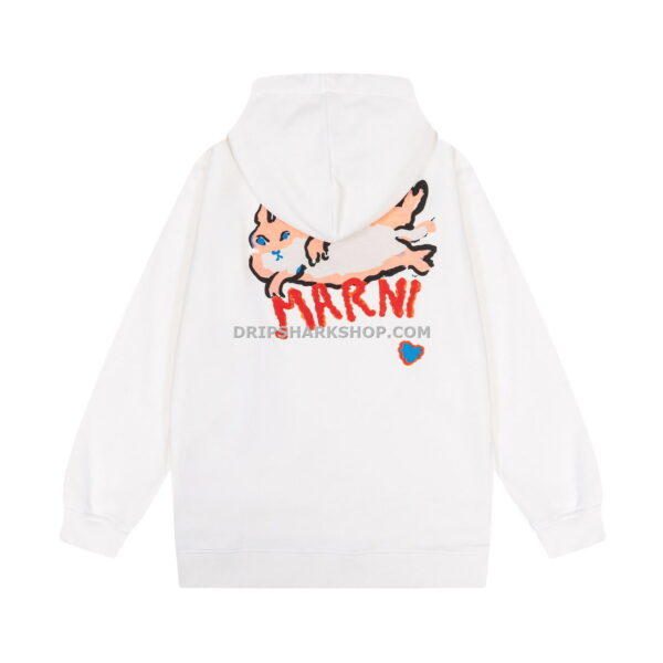 MARNI Hoodie - Blanco