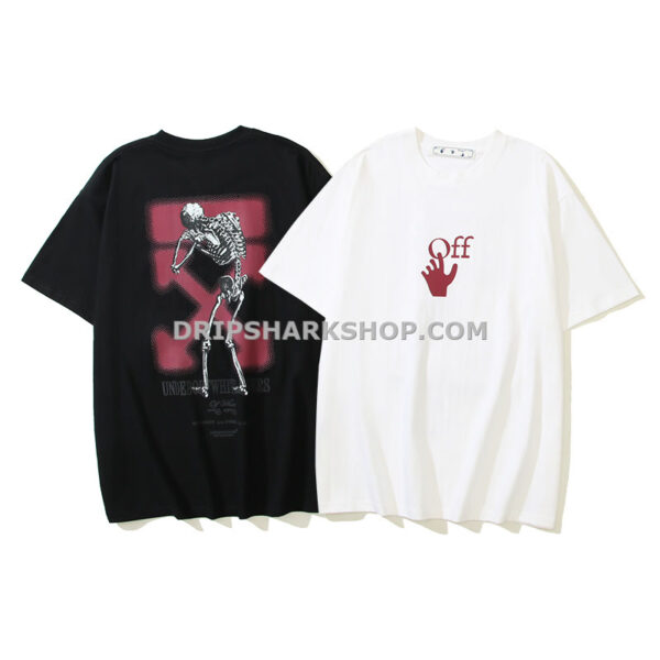 e939a2b8-1 OFF WHITE T-shirt - Blanco
