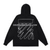OFF WHITE Hoodie - Negro