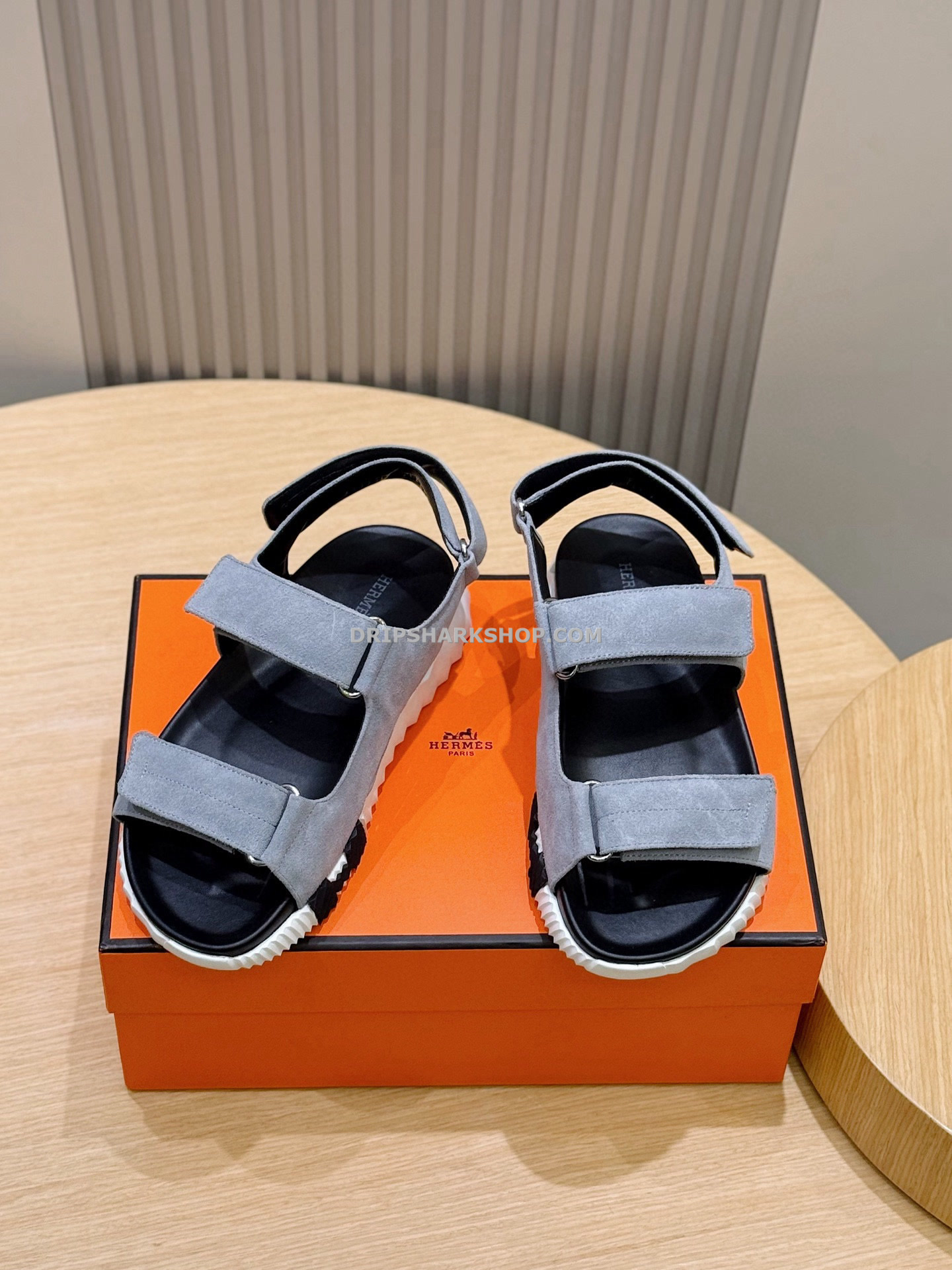 Sandalias Hermes - Gris - Imagen 2