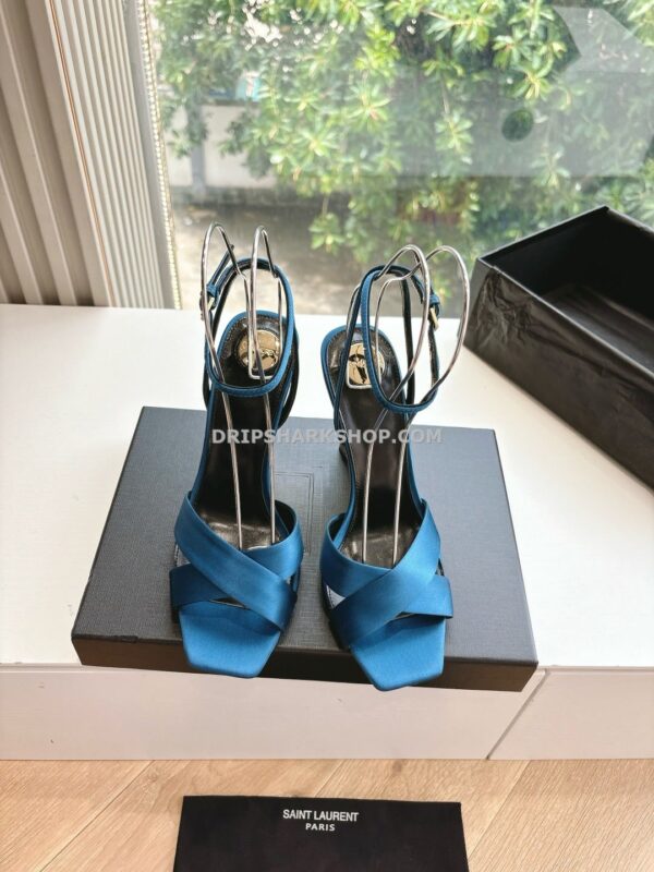 Tacones de mujer YSL - Azul