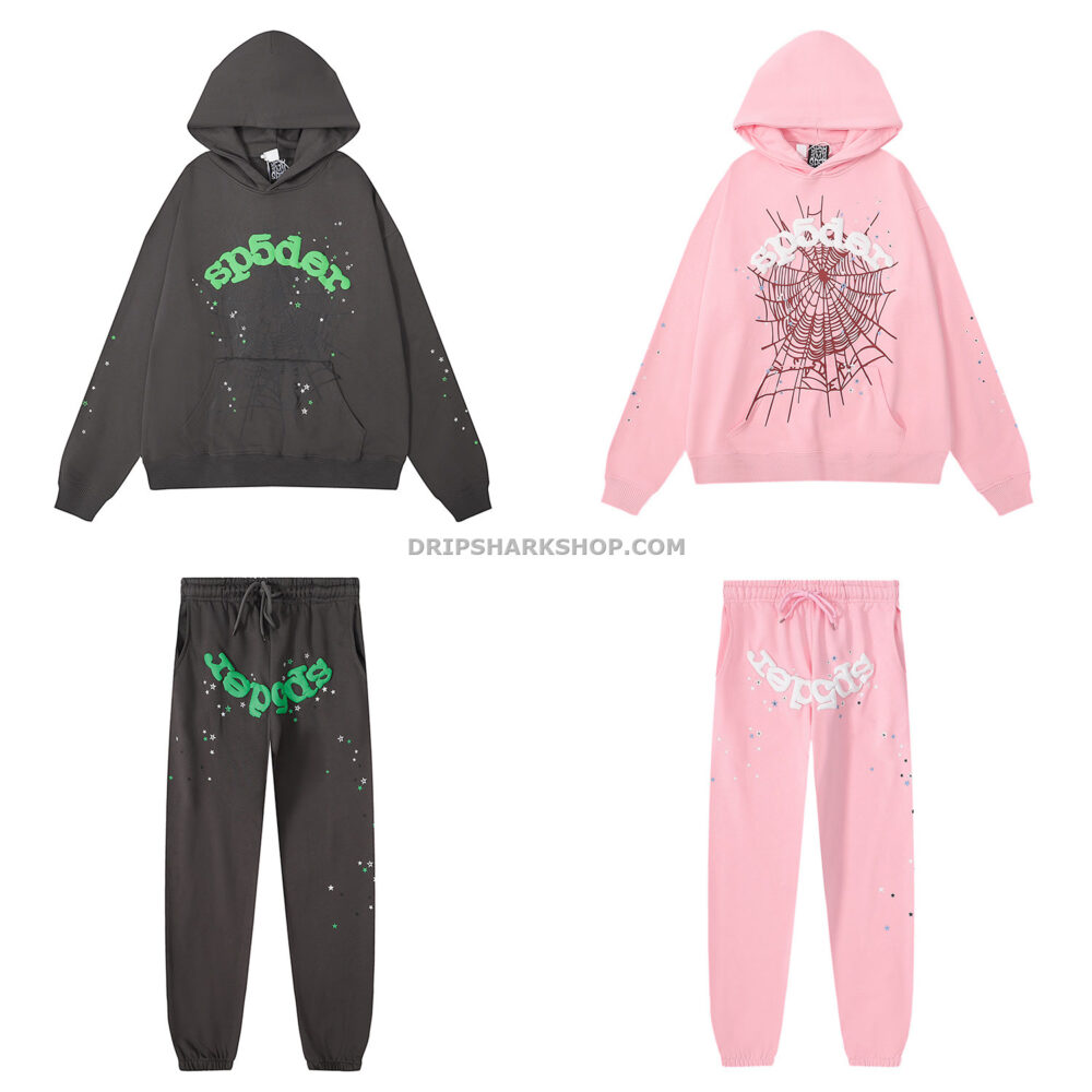 Sp5der Tracksuit - Gris