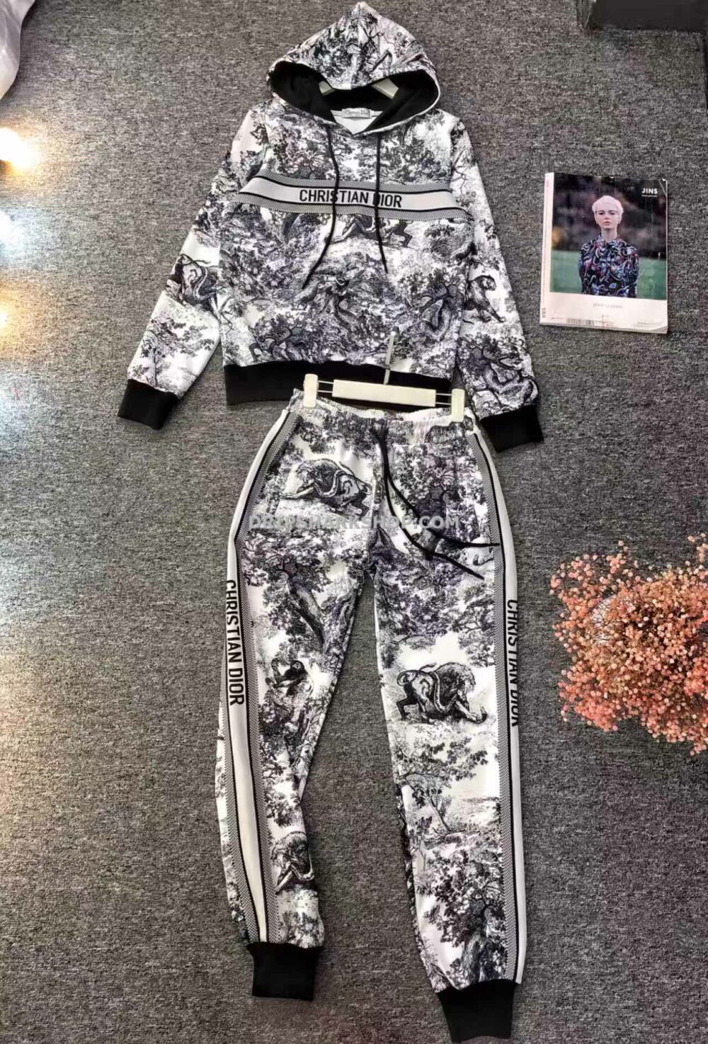 eec9b2da Chandal Christian Dior - Negro