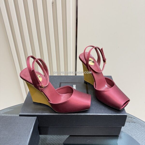 Tacones de mujer YSL - Rojo