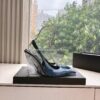 Tacones de mujer YSL - Azul