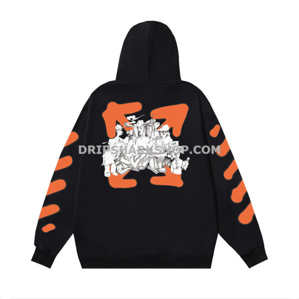 OFF WHITE Hoodie - Negro