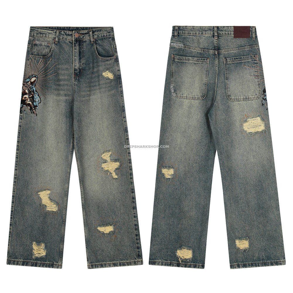DERSCHUTZE JEANS - Azul