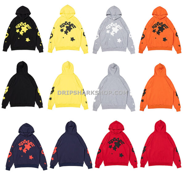 SP5DER Hoodie - Naranja