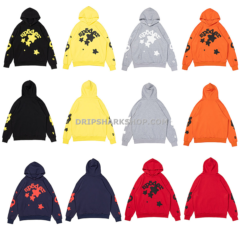 SP5DER Hoodie - Naranja