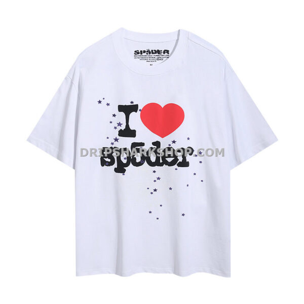 Sp5der T-shirt - Blanco