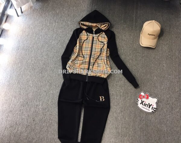 f78db3b2-1 Chandal Burberry - Negro