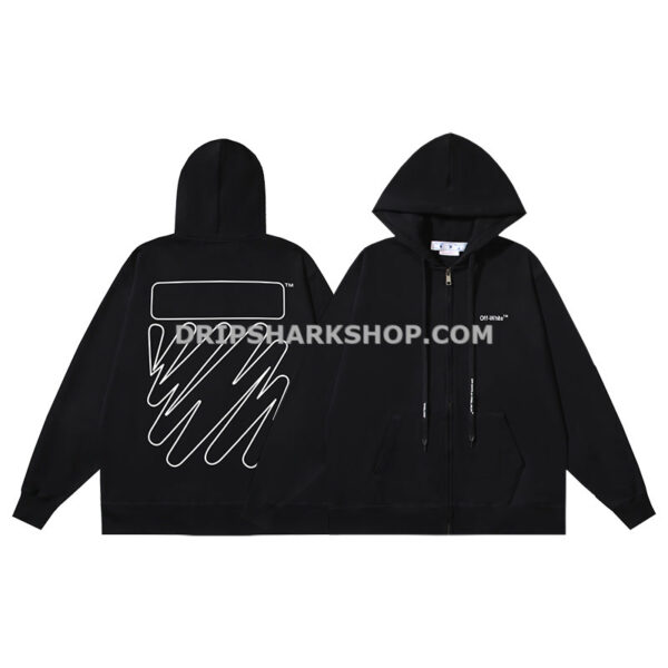 OFF WHITE Hoodie - Negro