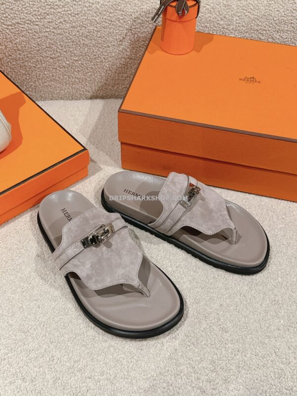 Sandalias Hermes - Gris