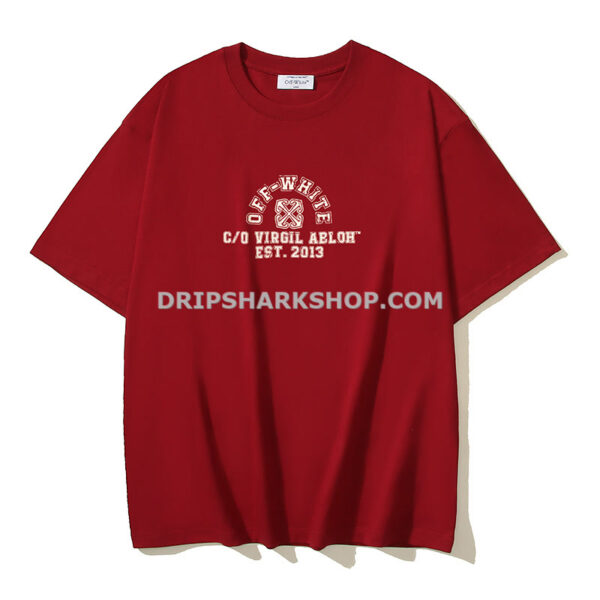 f8a87007 OFF WHITE T-shirt - Rojo